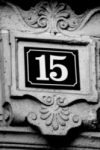 The Number - 15-1 - Numbers - Black & White