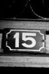 The Number - 15-2 - Numbers - Black & White