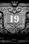 The Number - 19 - Numbers - Black & White