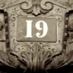 The Number - 19 - Numbers - Sepia Tone