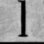 The Number - 1_1 - Numbers - Black & White