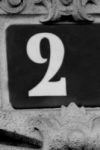The Number - 2-2 - Numbers - Black & White