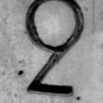 The Number - 2-3 - Numbers - Black & White