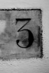 The Number - 3-1 - Numbers - Black & White