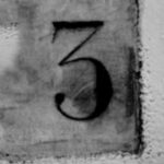 The Number - 3-1 - Numbers - Black & White