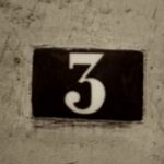 The Number - 3-2 - Numbers - Sepia Tone