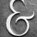 The Letter &_3 - London - Black & White