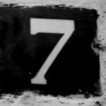 The Number - 7-1 - Numbers - Black & White