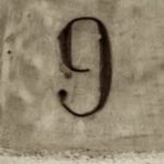 The Number - 9-1 - Numbers - Sepia Tone