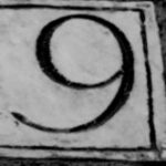 The Number - 9-3 - Numbers - Black & White