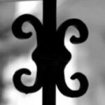 The Letter h_1 - Black & White