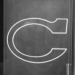 The Letter c_3 - Black & White