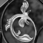 The Letter g_4 - Black & White