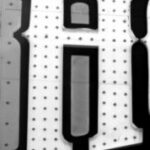 The Letter h_2 - Black & White