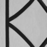 The Letter k_2 - Black & White