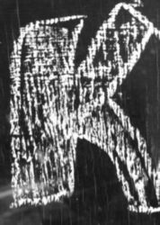 The Letter k_5 - Black & White