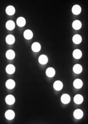 The Letter n_11 - Black & White
