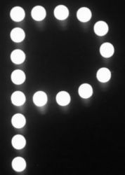 The Letter p_11 - Black & White