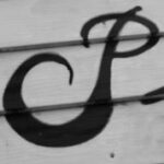 The Letter p_6 - Black & White