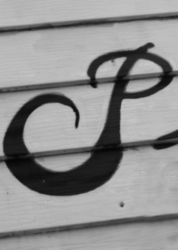 The Letter p_6 - Black & White