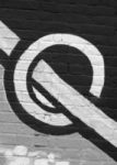 The Letter q_4 - Black & White