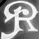 The Letter r_2 - Black & White