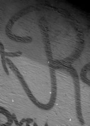 The Letter r_7 - Black & White