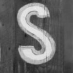 The Letter s_10 - Black & White