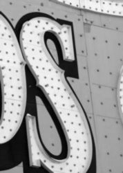 The Letter s_2 - Black & White