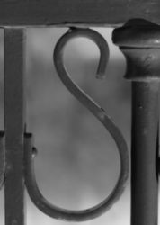 The Letter s_9 - Black & White