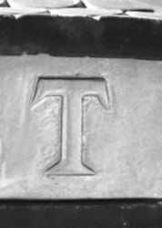 The Letter t_7 - Black & White