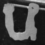 The Letter u_7 - Black & White