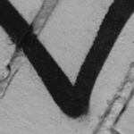 The Letter v_3 - Black & White