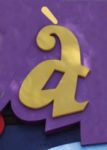 The Letter a_11 - Accent - Color