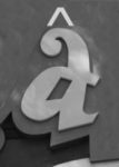 The Letter a_12 - Accent - Black & White