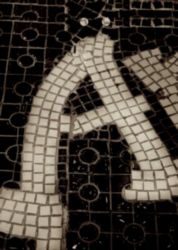 The Letter a_15 - Accent - Sepia Tone