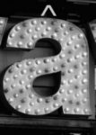 The Letter a_17 - Accent - Black & White