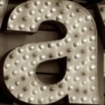 The Letter a_1 - Accent - Sepia Tone