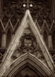 The Letter a_22 - Accent - Sepia Tone