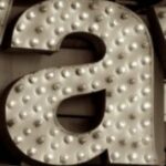 The Letter a_3 - Accent - Sepia Tone