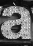 The Letter a_8 - Accent - Black & White