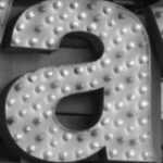 The Letter a_8 - Accent - Black & White