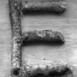 The Letter e_10 - Accent - Black & White