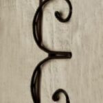 The Letter e_9 - Accent - Sepia Tone