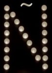 The Letter n_3 - Accent - Sepia Tone