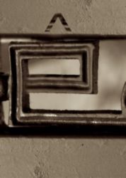 The Letter n_4 - Accent - Sepia Tone