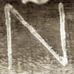 The Letter n_5 - Accent - Sepia Tone