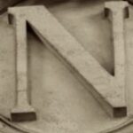 The Letter n_8 - Accent - Sepia Tone