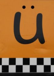 The Letter u_2 - Accent - Color