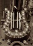 The Letter u_5 - Accent - Sepia Tone